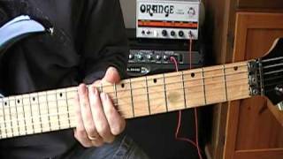 Dirty Love Guitar Intro Tutorial