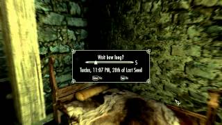 Skyrim Mod - Drink, Eat, Sleep, Bathe
