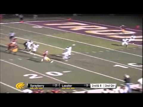 Lassiter WR Blake Penter 13 yd TD catch