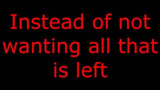 Lyrics: The Amity Affliction - I Hate Hartley