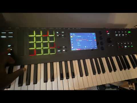 Akai Key 61 -feature exploration with Akai OS 3.6