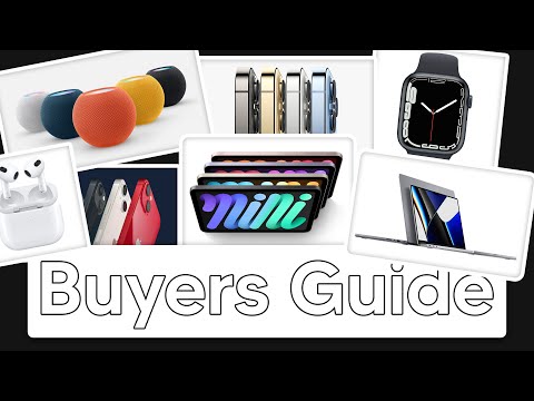 NEW APPLE PRODUCTS! — The Ultimate Apple Buyers Guide (December 2021)