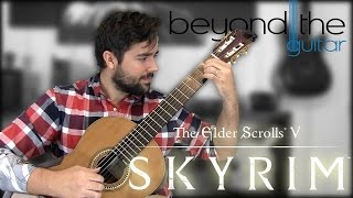 Skyrim: Dragonborn - Main Title Theme Classical Guitar Cover