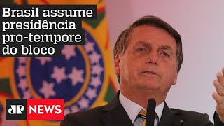 Bolsonaro critica a passagem da Argentina pela presidência rotativa do Mercosul