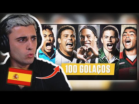 FOREIGNERS REACT TO THE 100 MOST BEAUTIFUL GOALS IN THE HISTORY OF BRAZILIAN FOOTBALL