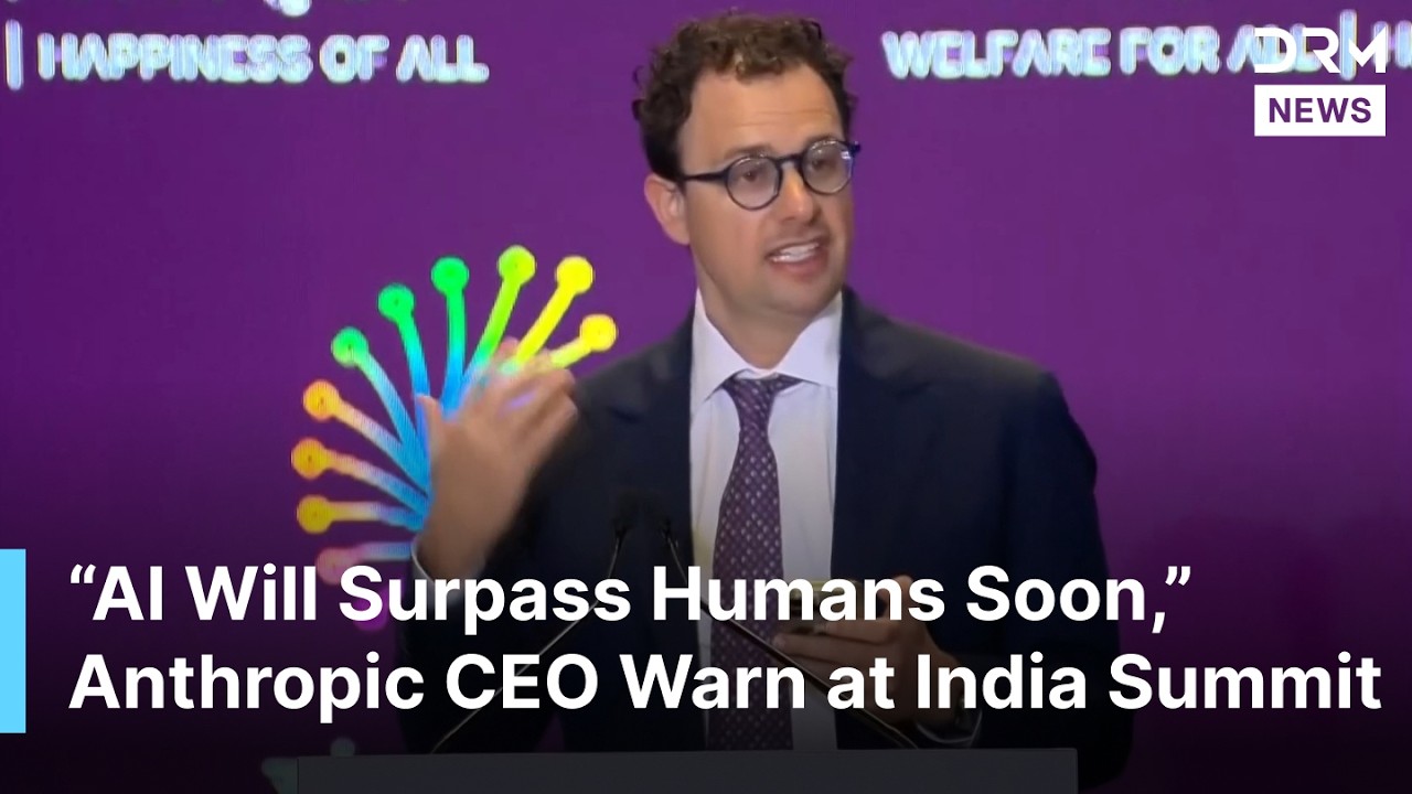 Anthropic-CEO Amodei: KI wird Menschen in wenigen Jahren übertreffen