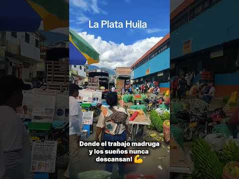En La Plata Huila, la gente madruga y emprende, con mucho esfuerzo!💪😊 #emprendimiento #huila #yamita