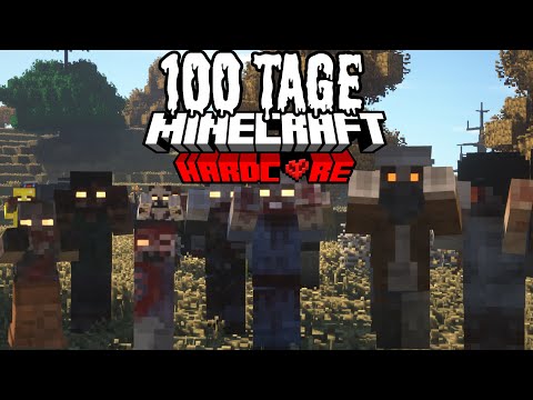Ich überlebe 100 Tage in Minecraft Hardcore in einer Zombie Apokalypse