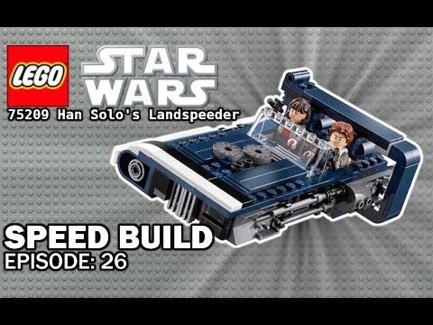 LEGO Star Wars 75209 Han Solo's Landspeeder - Speed Build #26