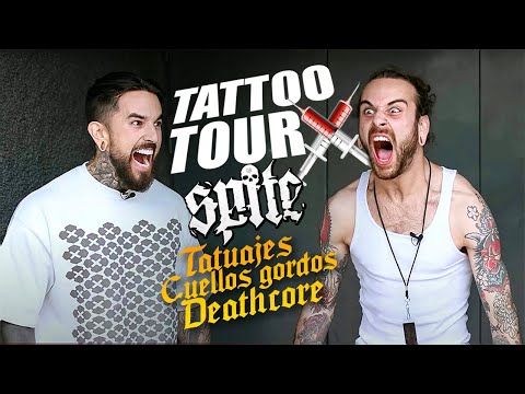 TATTOO TOUR with DARIUS of SPITE + Deathcore Recommendations 💀