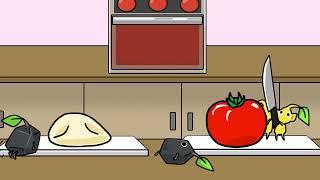 ピクミンアニメ　ピクミン×オーバークック【手描き】Pikmin Animation