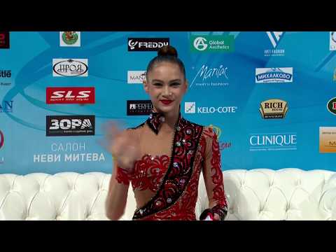 Vlada Nikolchenko - Ribbon Final - WC Sofia 2018