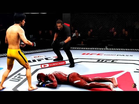 BRUCE LEE vs CARNAGE | EA Sports UFC 3