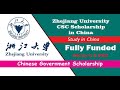 How to Apply for Zhejiang University CSC Scholarship 2023 in China Fully Funded | Bright Scholarship