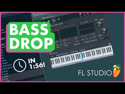 How To Make A Bass Drop In FL Studio | Music Production | Tutorial