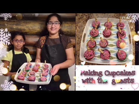 Making Cup Cakes |With Laasya & Sidhwi|