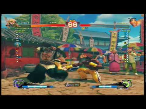 SUPER STREET FIGHTER 4  - MAVRICK  V.s  ANGRYMAN
