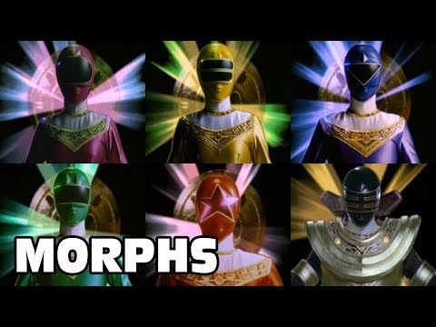 Zeo - All Ranger Morphs | Power Rangers Official