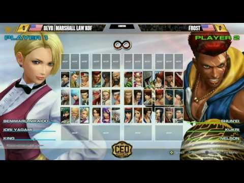 "BBR" KOFXIV  AT CEO2016 - 8EVB MARSHALL LAW KOF vs FROST (1080p HD)