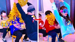 Family Games | Treasure Ball Challenge! Failed again at Mom's place #funny #partygame #challenge