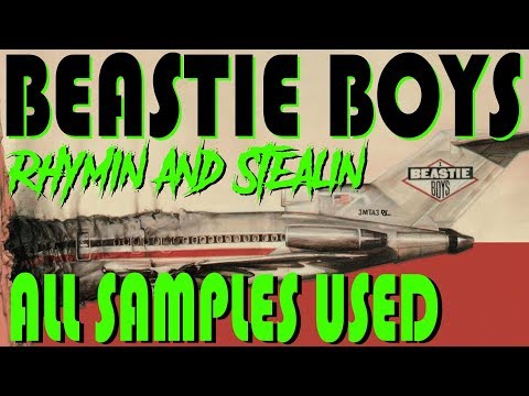 BEASTIE BOYS - Rhymin' & Stealin'  / ( WHAT SAMPLES were USED )  by Metal Cynics