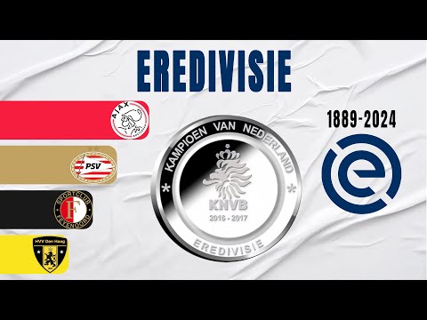 Eredivisie All Winners (1889-2024) | Dutch Champion