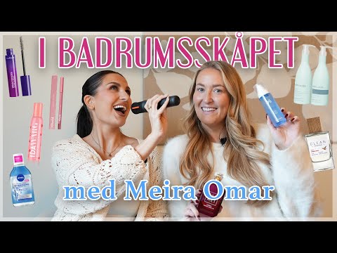 I BADRUMSSKÅPET MED MEIRA OMAR