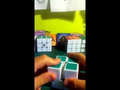 comment demonter un rubik's cube 2x2x2