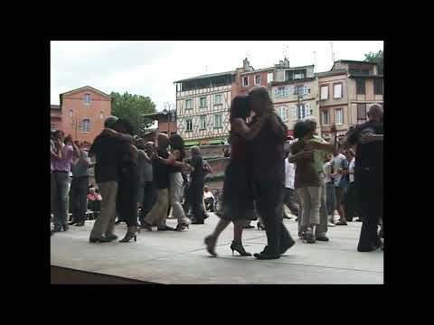 Eterna Milonga: video 1 @ Place de la Daurade Toulouse Tangopostale 2011