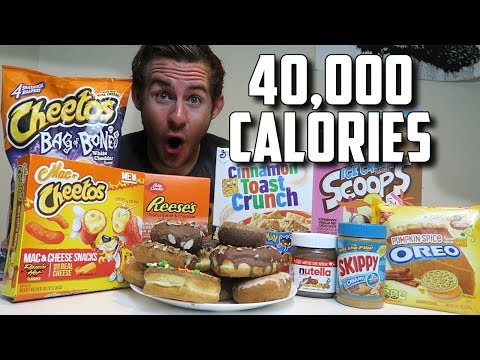 THE "SUPERCHARGED" 40,000 CALORIE CHEAT DAY