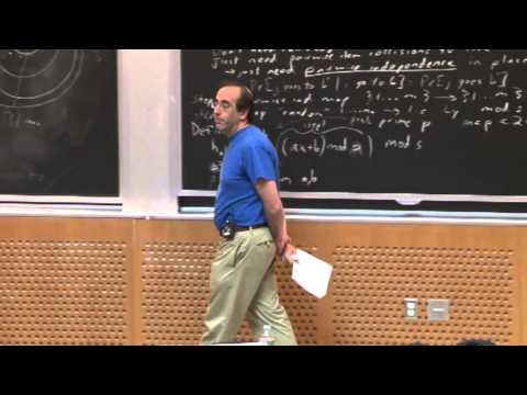 Lecture 07, 09/23: Perfect Hashing