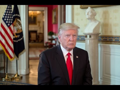 Video thumbnail for President Trump’s First Weekly Address