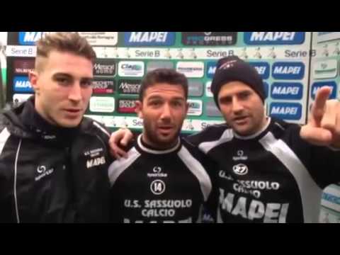 TERRANOVA-TROIANIELLO-BIANCO (Sassuolo Calcio) VIDEO MESSAGGIO PER CARMELO IMBRIANI