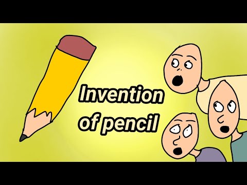 Invention of pencil| the interesting story behind the invention of pencil| Srijay Animations|
