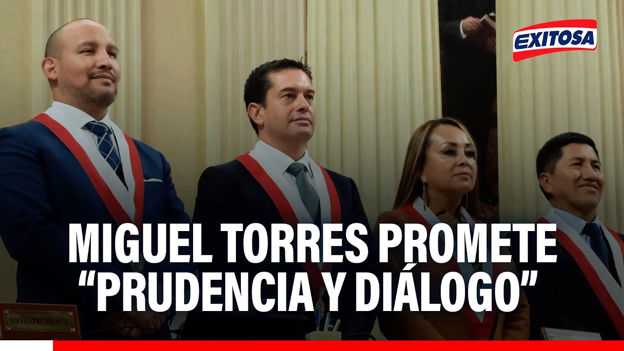 🔴🔵 El presidente de la Mesa Directiva del Senado aseguró que buscará “dialogar”