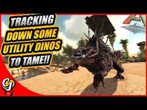 Tracking Down A DOEDIC, ANKY And THORNY DRAGON to Farm Resources!! || Ark Story Ep 55!