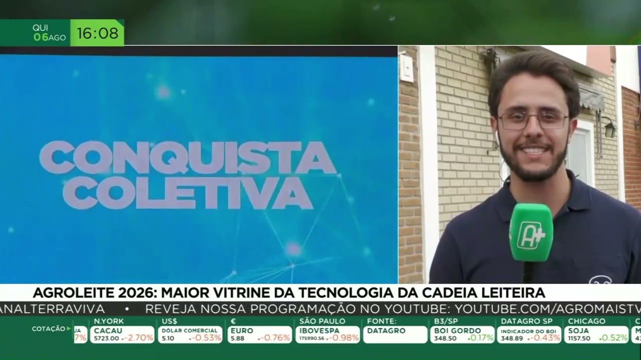Agroleite 2026: maior vitrine da tecnologia da cadeia leiteira