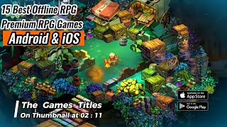 15 Best Offline RPG Android / iOS Games | Premium RPG Games