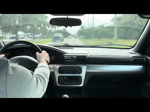 2004 Chrysler Sebring drive video