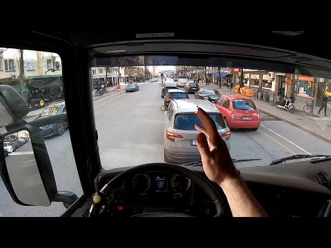 Back to work! City Trucking vlog! (POV) Scania P280 driving. 14 april 2021