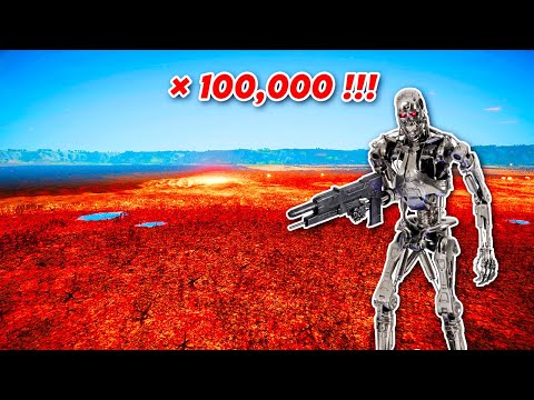 Can 100,000 Terminator T-800 Defeat a 5 MILLION U.S Soldiers Army ? Ultimate Epic Battle Simulator 2