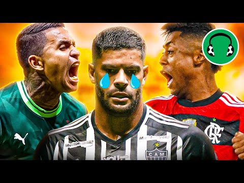 ♫ GALO ELIMINADO 😂 FLAMENGO vs PALMEIRAS NA FINAL DA LIBERTA!!! | Paródia Disco Arranhado