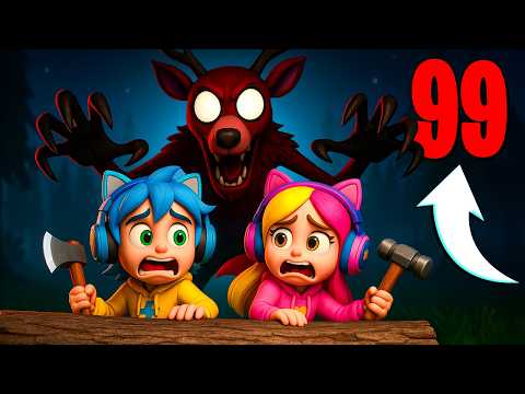DID WE SURVIVE 99 NIGHTS IN THE FOREST? 😱🌲 ROBLOX 99 Nights in the Forest 🔦