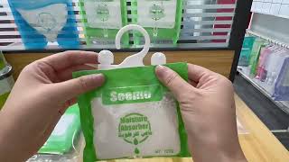 Závesný pohlcovač vlhkosti 100g 5 kusov