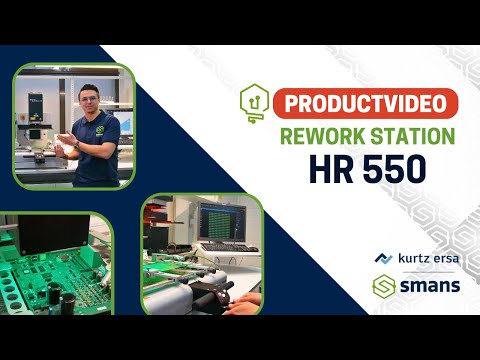 Guided Rework System Ersa HR 550 - Krachtig en flexibel!