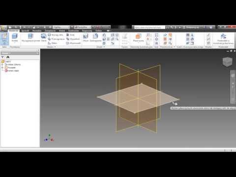 Autodesk Inventor -  Szyk w szkicu