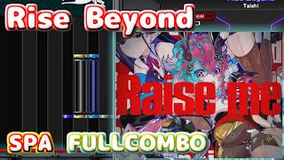 【beatmania IIDX 34 ZINRAI】Rise Beyond [SPA] (FULLCOMBO)