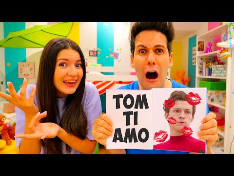 LEGGO IL DIARIO SEGRETO DI SOFÌ e SCOPRO CHE AMA TOM HOLLAND SPIDERMAN!! 💔 *Luì è geloso*