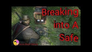 how to rob safes in red dead redemption 2 { pro tips } opening safes { xbox }