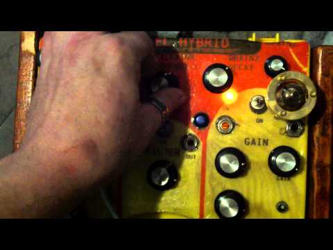 New Voodoo Design SemiModular Hybrid Grain synth Delay/Echo Tube Gain/Overdrive & Filter